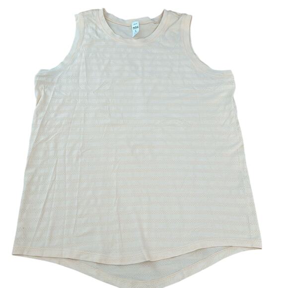 DSG Women's Seamless Jacquard Tank Illuminated Light Peach Size Large - Picture 5 of 9